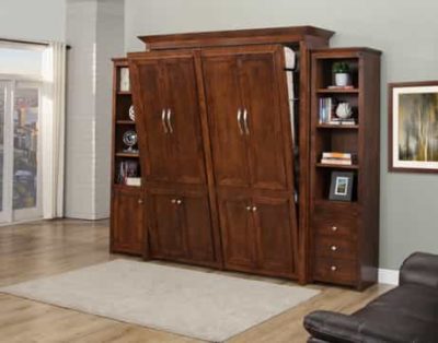 Florence Wall Bed half open - Wallbeds n More Scottsdale