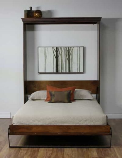 Lodge Wall Bed Open - Wallbeds n More Scottsdale
