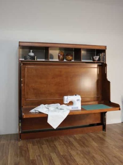 Hidden Bed Deluxe with Hutch Regular Image - Wallbeds n More Scottsdale