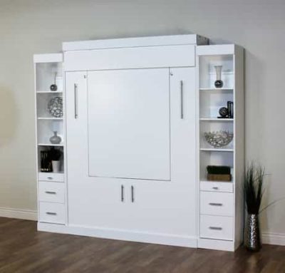 Euro Deluxe Table Murphy Bed Closed - Wallbeds n More Scottsdale