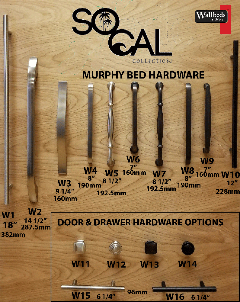 Socal Hardware collection - Wallbeds n More